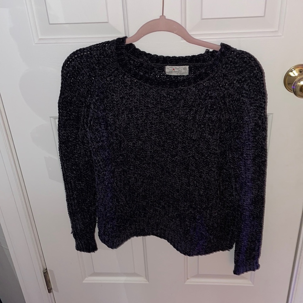 dark purple/blue ish sweater!!
